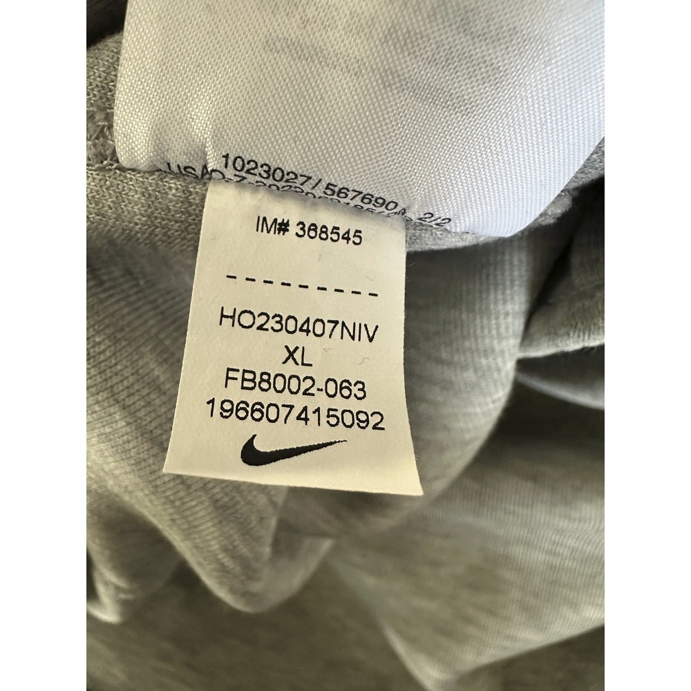Nike Sportswear Tech Fleece Gray Sweatpants Joggers FB8002-063 Men's XL *Flawed - Picture 4 of 16